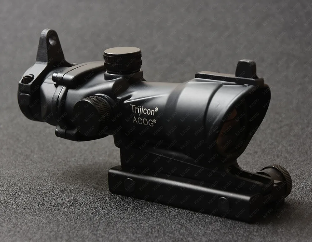 التكتيكية trijicon الفريق التعاوني نمط 4x32 نطاق بندقية مع 20 ملليمتر picatinny السكك الحديدية جبل الجبهة الخلفية مشاهد الصيد الرماية m2833