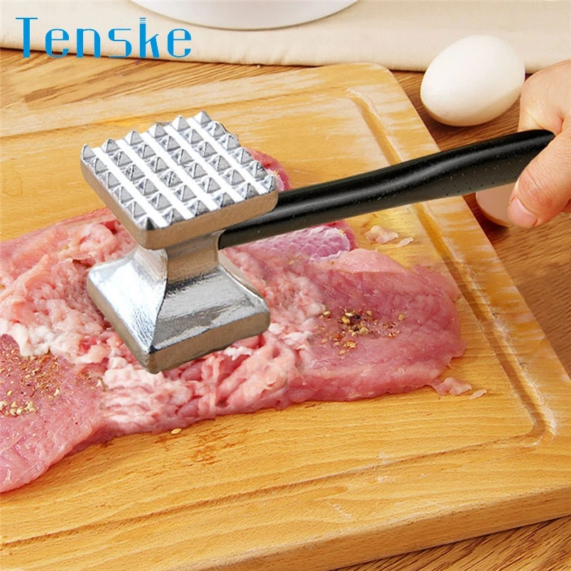 Tenske professional tenderizer Aluminium Metal Meat Mallet pounders