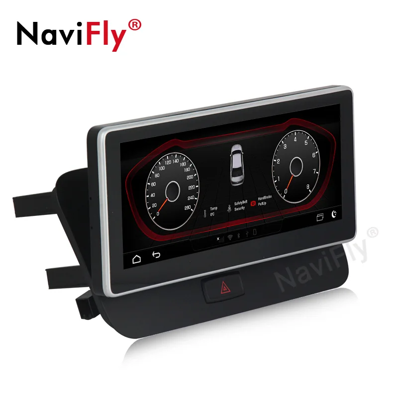 Flash Deal NaviFly 10.25" 3GB+32GB Android Car dvd gps player for Audi Q5 2009-2017 Headunit 4G LTE WIFI BT Mirror Link 5