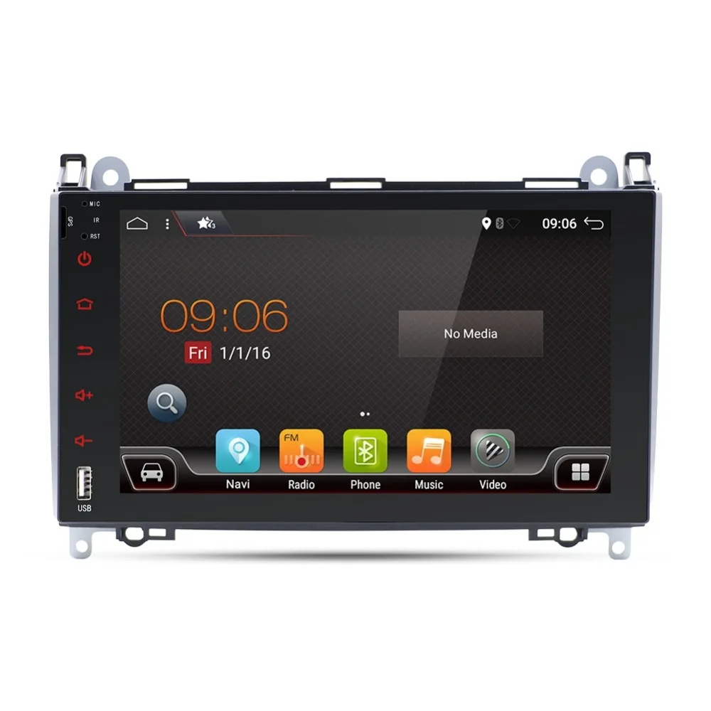 Best Octa Cores Android 9.0 Radio WIFI 2din GPS Head unit for Mercedes Benz B200 A B Class W169 W245 Viano Vito W639 Sprinter W906 BT 2