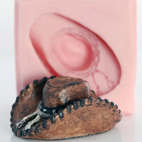 Ковбойская форма для помадки паста карамельных конфет безопасная силиконовая