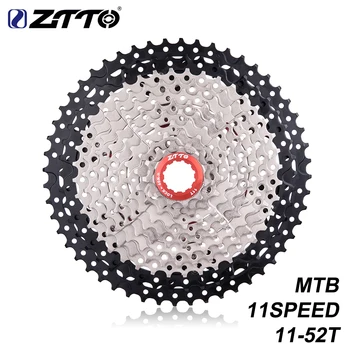 

ZTTO MTB 11 Speed L Cassette 11s 11-52T Wide Ratio Freewheel Mountain Bike Bicycle Parts For K7 X1 XO1 XX1 M9000
