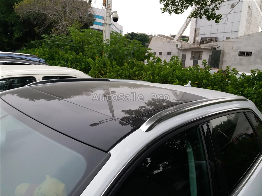 For A3 8V 2016 2017 2018 Aluminium alloy Silver Top Roof Rails Rack