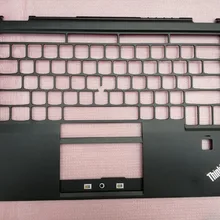 Для lenovo Thinkpad X1 углерода 4th 20FB 20FC клавиатура с наклонным упором для рук с отпечатков пальцев отверстие US версия SB30K5926