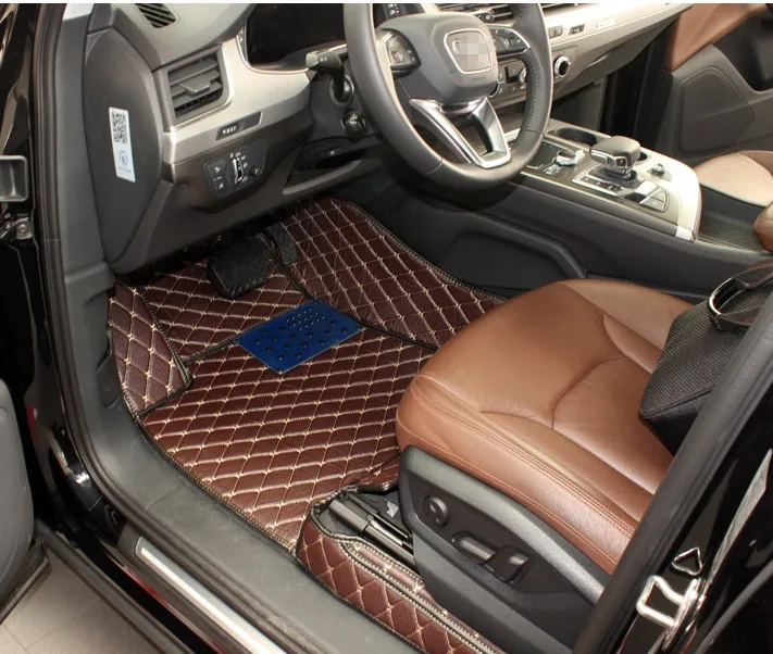 High quality car mats! Custom full set car floor mats for Audi Q7 5