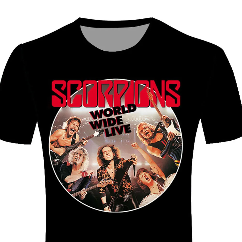Grosir Band Rock Scorpions Album T 