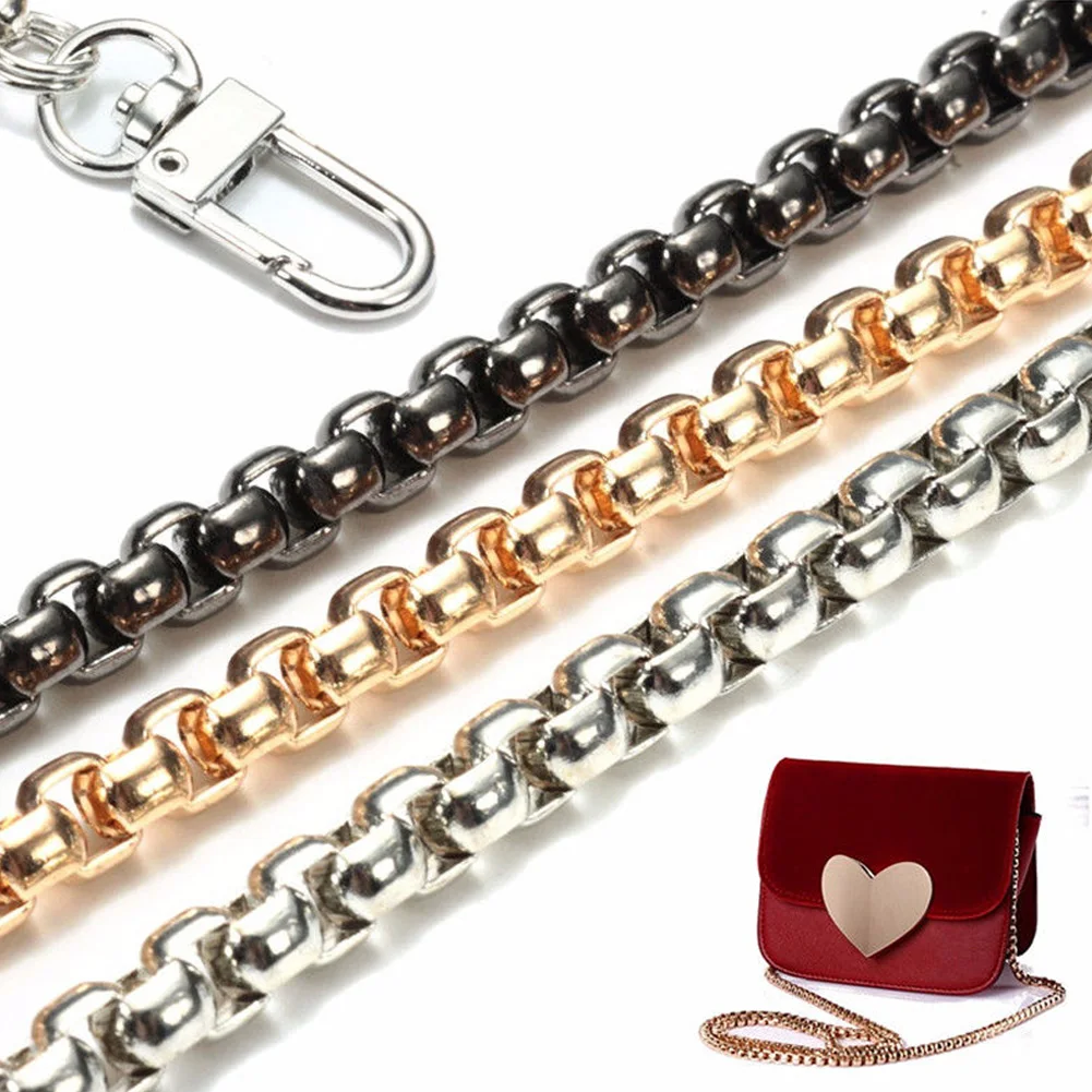 120cm With Buckles Chain Bag Purse Handbag Bag Parts Strap Replacement Metal