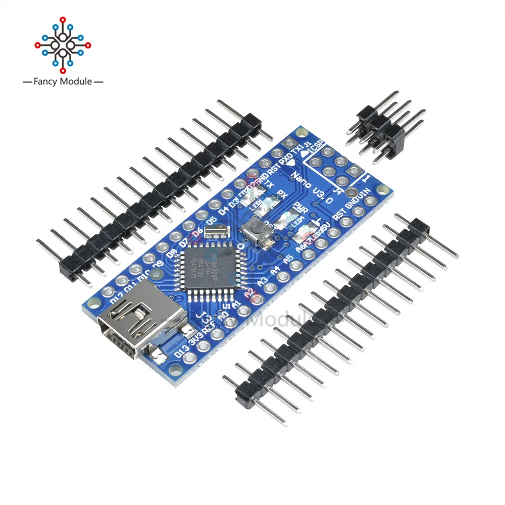 Мини-usb ATmega328 5V 16M плата микроконтроллера для Arduino Nano V3.0 с контактами