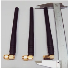 Oshinvoy 433 мГц Wirless монитор антенна Угловые SMA Мужской 2.5dbi UHF модуль pcb резиновая SMA антенны