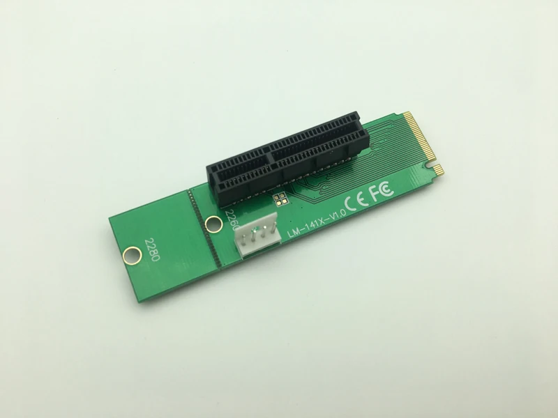 Новый NGFF M2 M.2 PCI E 4x 1x переходная плата для слота карты адаптер мужчин и женщин PCIE
