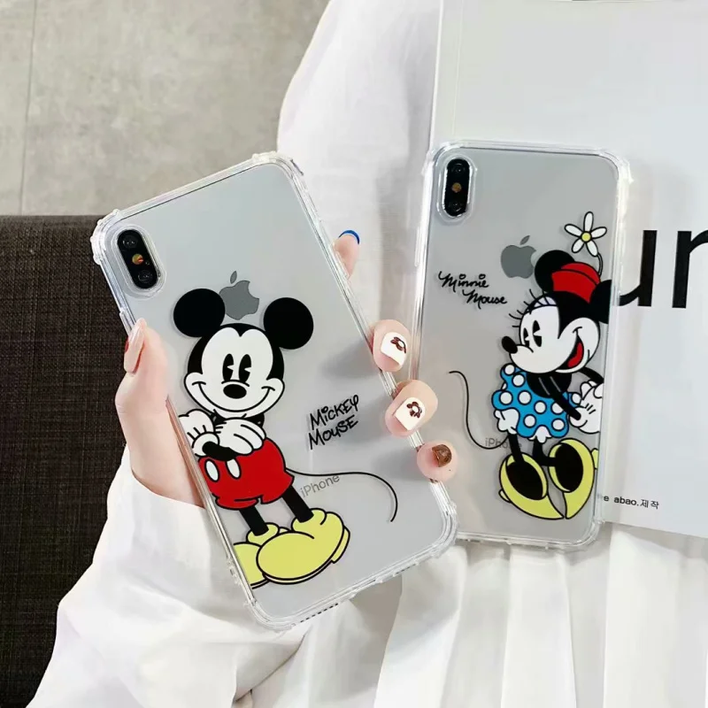 

For Apple iphone X XS Case iphone 7 8 Plus Cases Cute Cartoon Mickey Mouse Soft TPU Cover for iphone 6 6s 7 8 plus X XR XS MAX