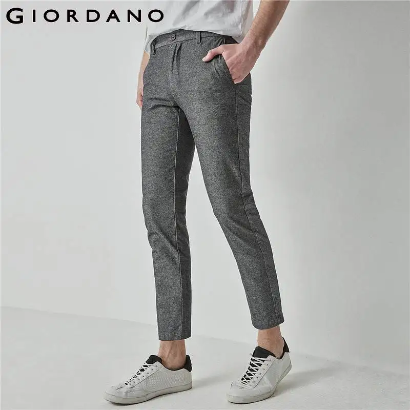 Aliexpress.com : Buy Giordano Men Pants Men Stretchy Mid Low Rise Ankle ...