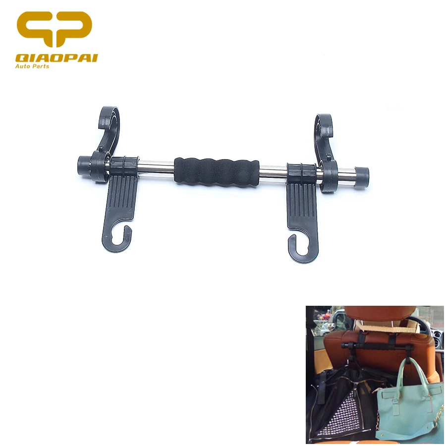 Vehicle Mounted Hook Multifunctional Seat back Hook 360 Rotation