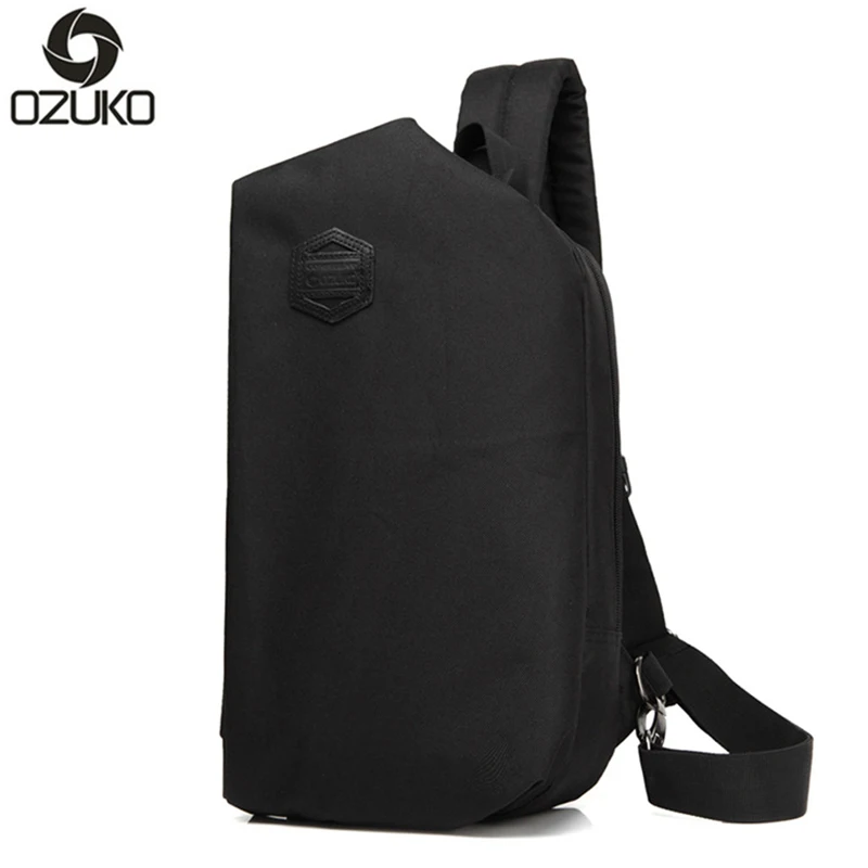 

OZUKO Brand Multifunction Chest Pack Short Trip Casual Women Chest Bag Waterproof