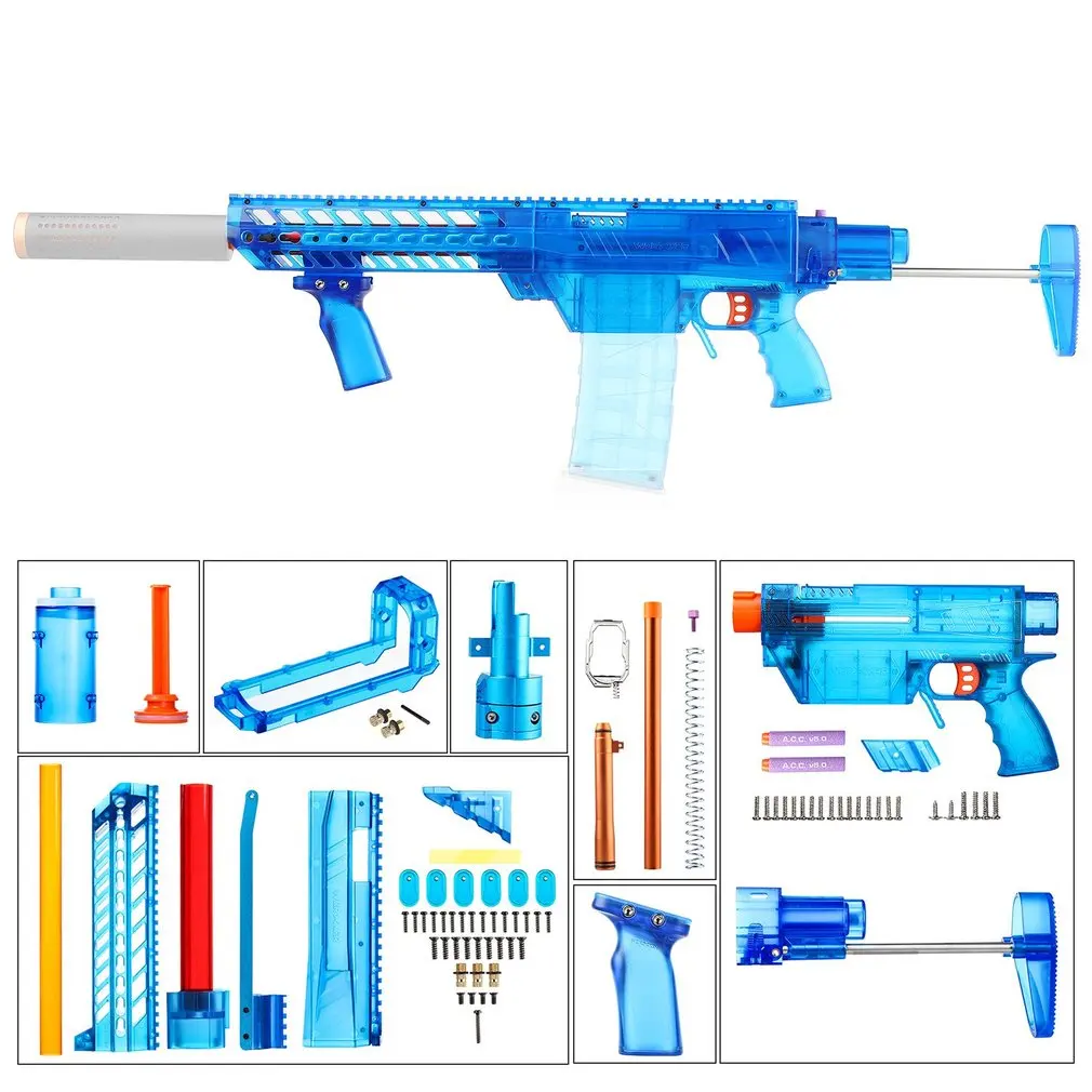 

Worker YY-R-W001 RMCX Style Mod Kits Set for Nerf N-Strike Elite Stryfe Blaster Power Kit for DIY Toy Gun Accessories Parts