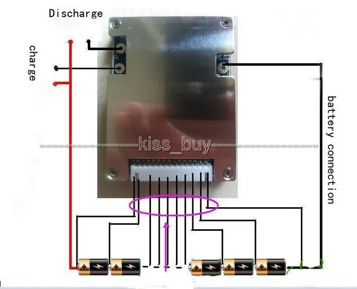 10 S 36 V литий-ионный аккумулятор 30A 18650 защита батареи BMS PCM доска выходной баланс сбалансированный свет для электровелосипед велосипед