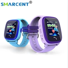 Смарт-часы Smarcent DF25 для детей, gps, для плавания, сенсорного телефона, SOS, устройство определения местоположения, трекер для детей, безопасный, анти-потеря, монитор PK Q100