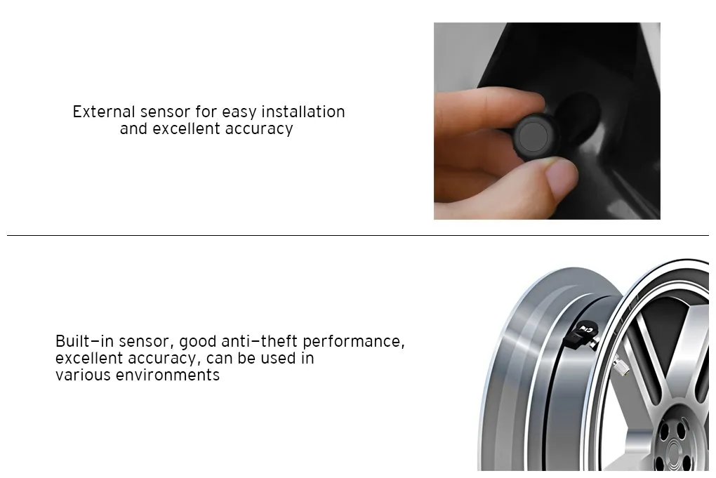 Zeepin TPMS Солнечная энергия USB зарядка автомобильная система контроля давления в