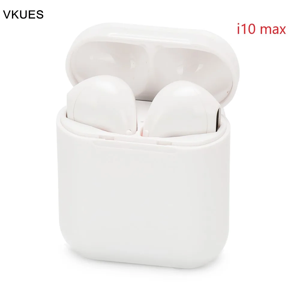 New i10 max TWS Wireless Earpiece Bluetooth Earphones Earbuds Headsets With Mic For iPhone XS Xiaomi Huawei Samsung | Электроника