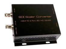Hotspot HSV195 HDMI VERS SDI (SD-SDI, HD-SDI et 3G-SDI signal) Converter avec scaler/soutient maxim SDI transmission