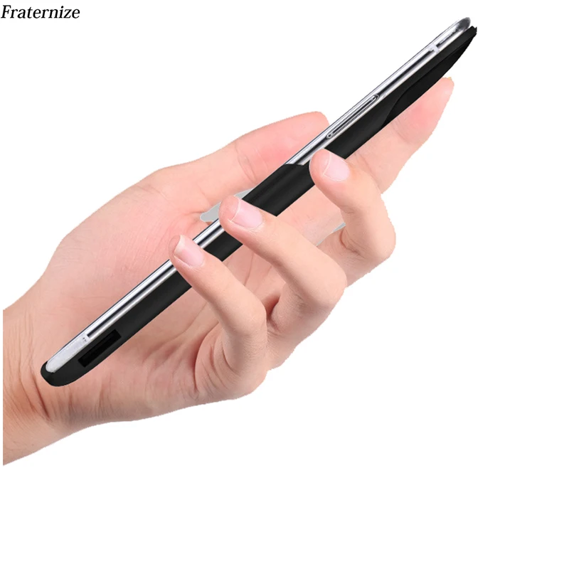 

For iPhone X 5000mAh Slim Battery Charger Case For iPhone 6 6S 7 8 Plus Backup Power Bank Charging Back Stand Cover 8000mAh capa