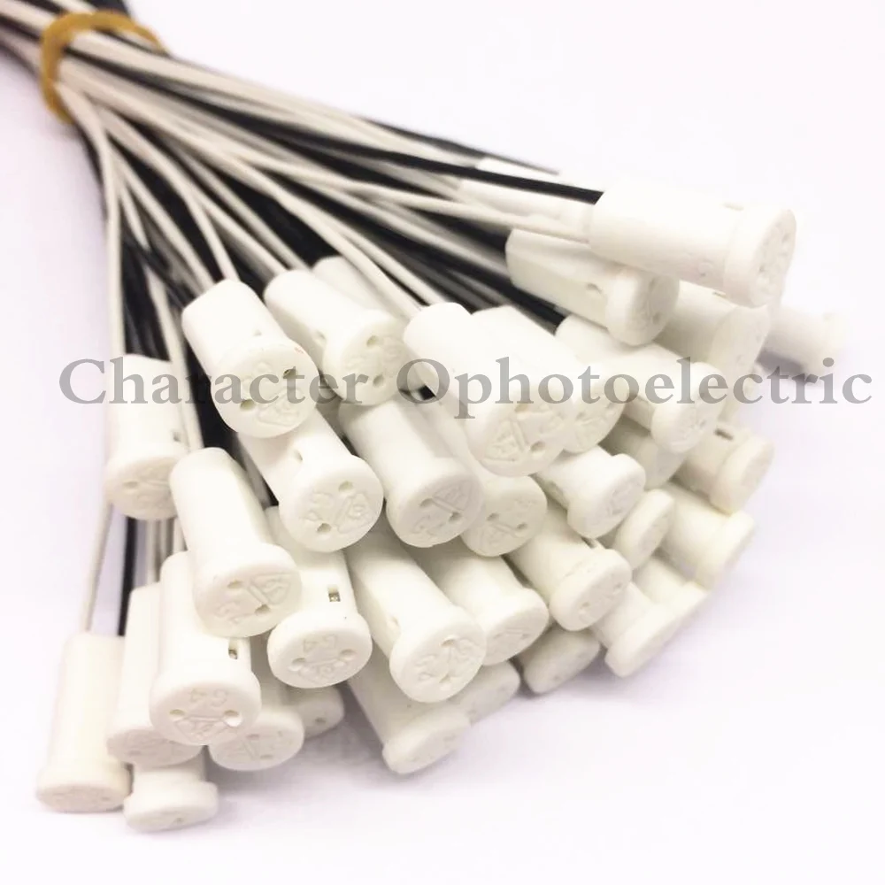 

50CM Crystal lamp holder lamp holder socket G4 led / G4 / G4 bulb plug / G4 ceramics bulb holder 20pcs / lot