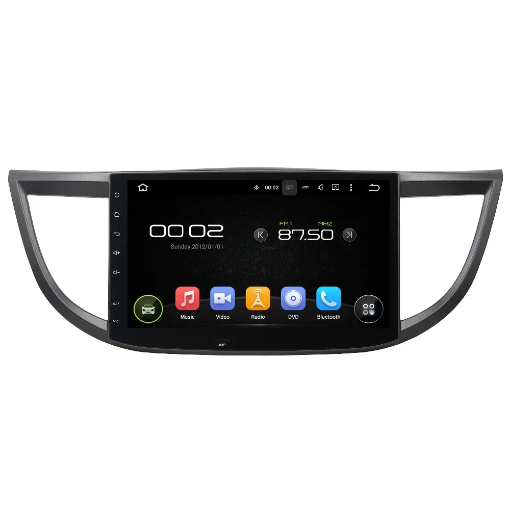 

10.1" Android 6.0 Octa-core Car Multimedia Player For HONDA CRV 2012-2015 Car Video Audio Without DVD Car Stereo Free MAP Canbus