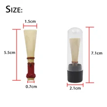 55*15*7 мм средняя прочность Bassoon Reed с корпусом Bassoon Запчасти и аксессуары