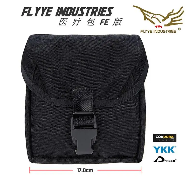 FLYYE MOLLE травма медицинская аптечка Чехол Ver. FE Охота Кемпинг Туризм подъем на открытом воздухе Тактическая Военная кордюра C017