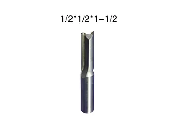

1Pc Double Flute Straight Cutting CNC Router Bit Flush Trim bit Mill Cutter Slot Carving Tool high quality