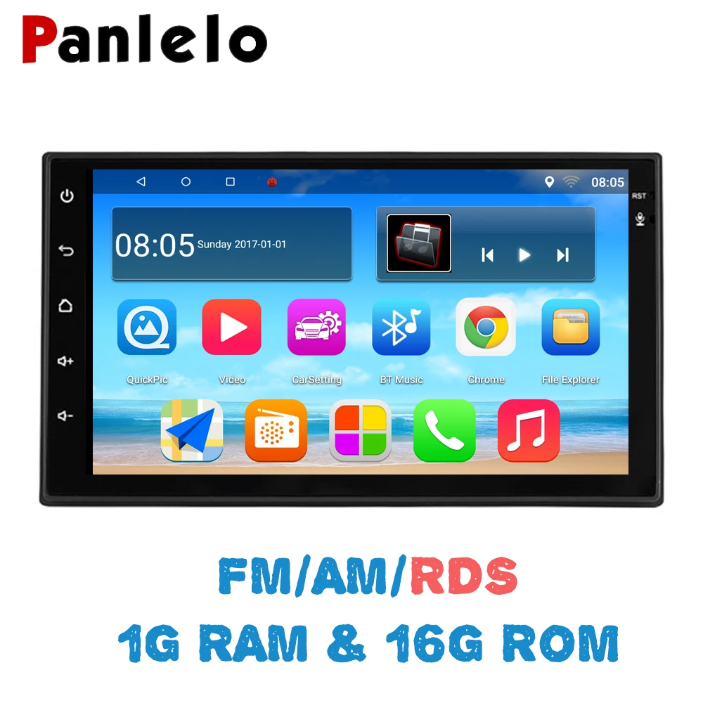Panlelo S10 Autoradio 2 Din Android Car Stereo 7 1024 600 1080p Quad Core 2din Android Head Unit Gps Navigation Audio Radio