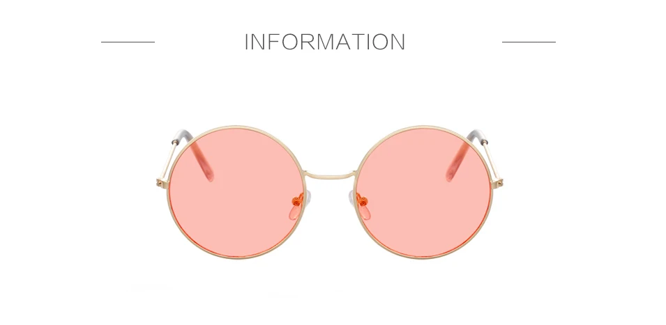 Women's Round Mirror Sunglasses 1