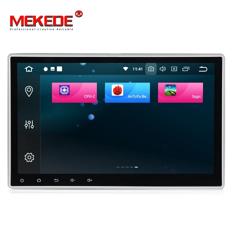 Clearance Android 8.0 Octa Core 4G RAM 10.1 inch  Double 2 din Car GPS DVD Player with BT WIFI radio Stereo 2din Car Radio Multimedia 3