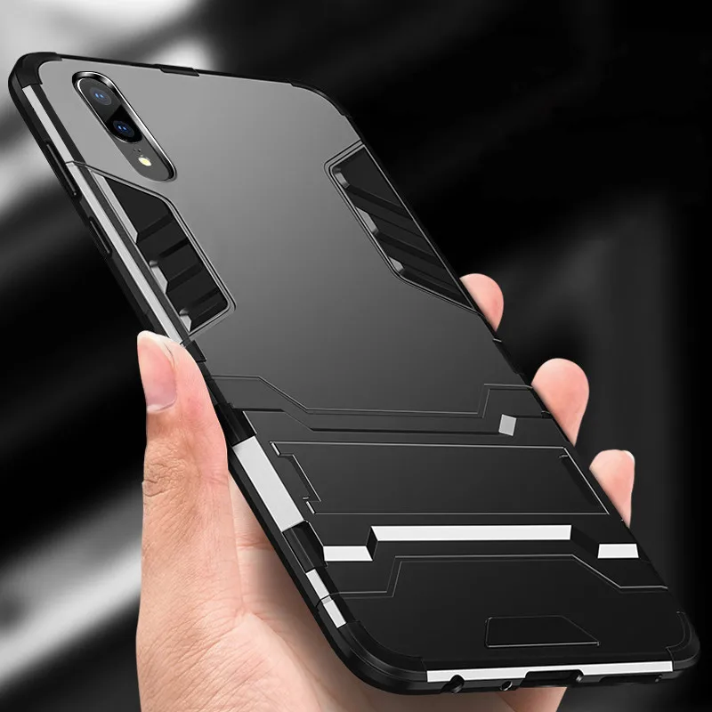 Противоударный армированный чехол KISSCASE для Xiaomi Redmi 5 Plus 4X Mi 8 A2 6X с подставкой Note 4