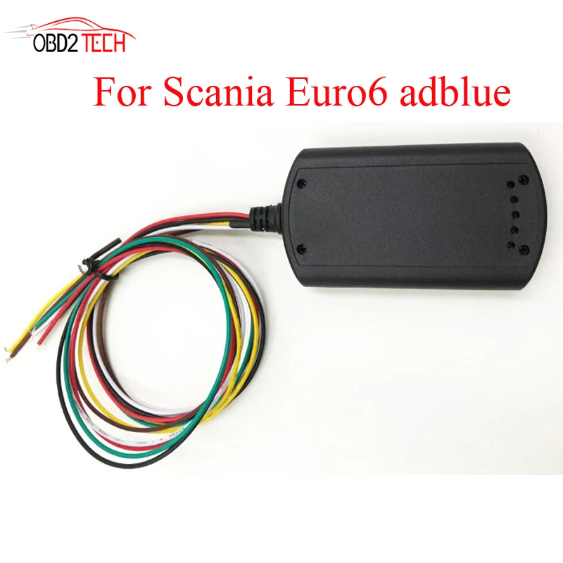 Новый грузовик сканер Euro6 Adblue эмулятор для евро 6 Scania AdblueOBD2 удаление с датчиком