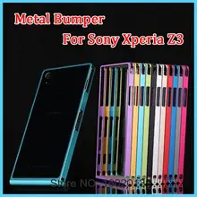 Для sony Xperia Z 3 D6683 D6653 металлический бампер чехол для sony Xperia Z3 D6633 D6613 телефон с винтами металлический защитный чехол