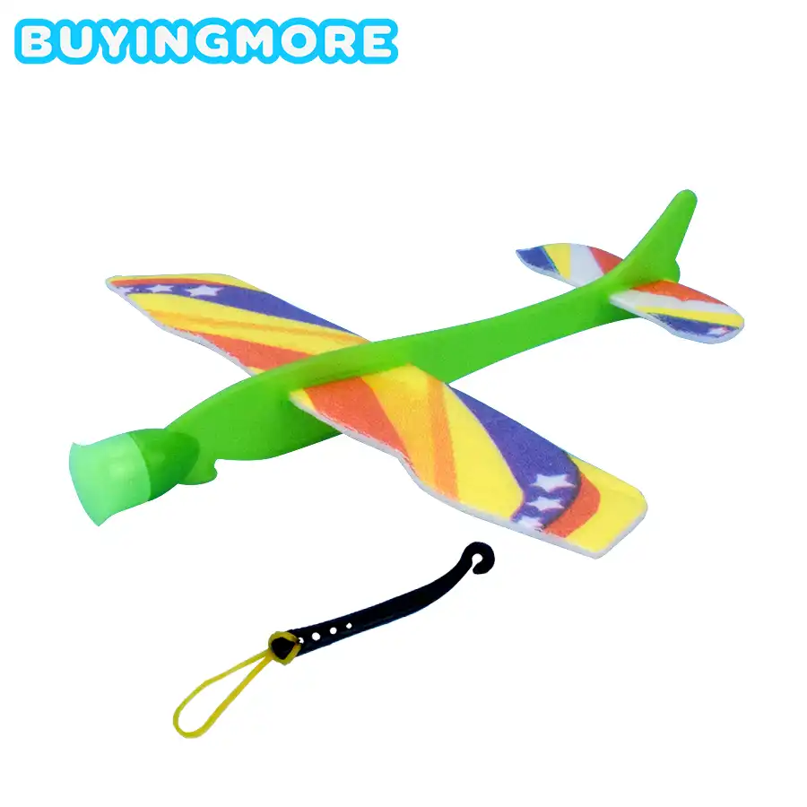 DIY Kids Toys Rubber Band Powered Aircraft Model Kits Toys for Children Foam Plastic Assembly