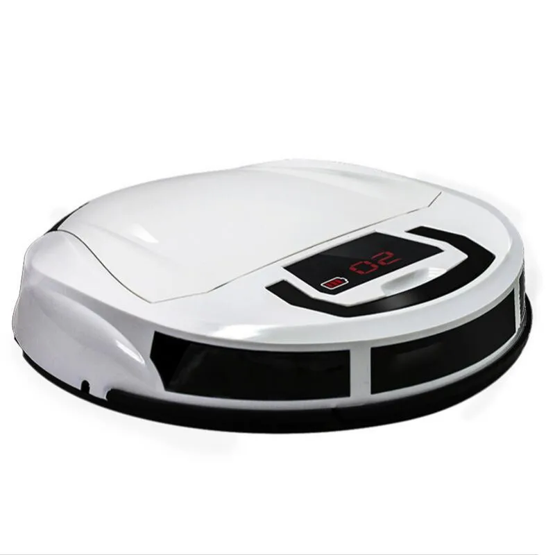 Cleaning Robot Vacuum Cleaner Dry with LED and Anti-Collision