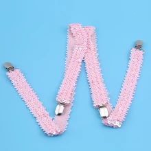 Модные эластичные подтяжки Регулируемый унисекс зажим Кронштейн эластичный слинг y-ремень слинг ремень аксессуары для одежды