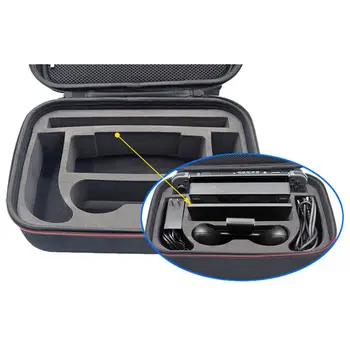 

Black Big Capacity Hard Shell Storage Bag Case For Nintend Switch Console and Nitendo Switch Accessories with Handle and Strap