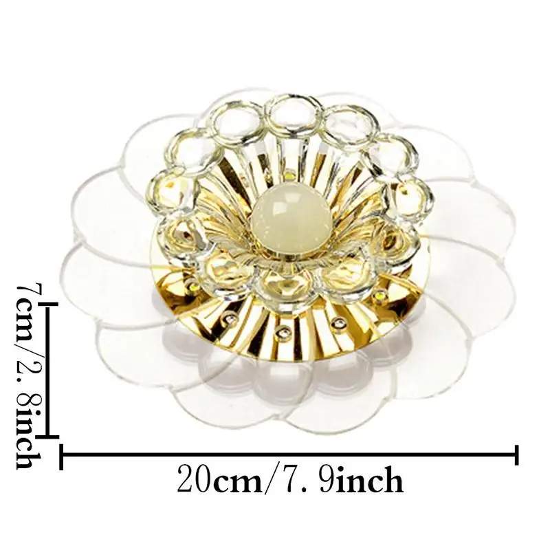 SOL светодиодный, роскошная хрустальная люстра, светодиодный, потолочный светильник, красочный светильник, 5 Вт, крепление заподлицо для прихожей, спальни, кухонного декора