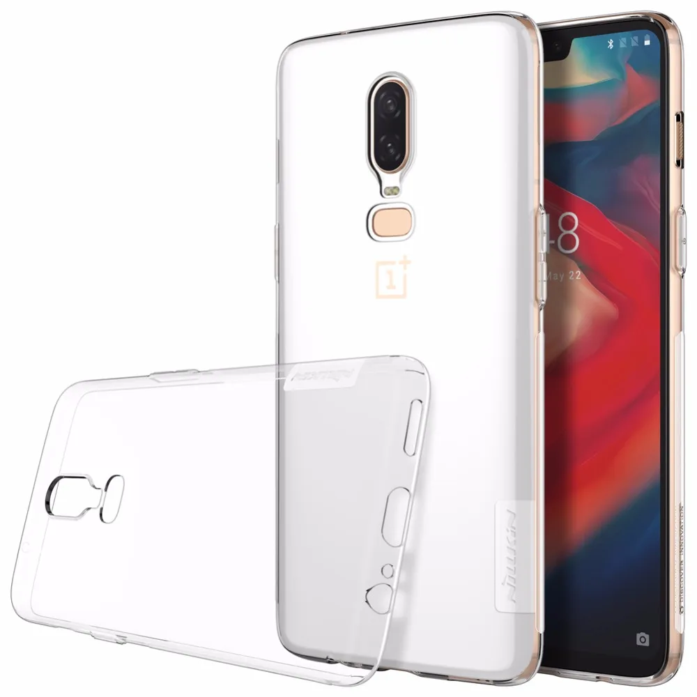 Oneplus 6 Чехол ТПУ oneplus 5T чехол NILLKIN Nature прозрачный мягкий, роскошный, из ТПУ на заднюю панель для one plus 6 5/5 T 3t 3 T