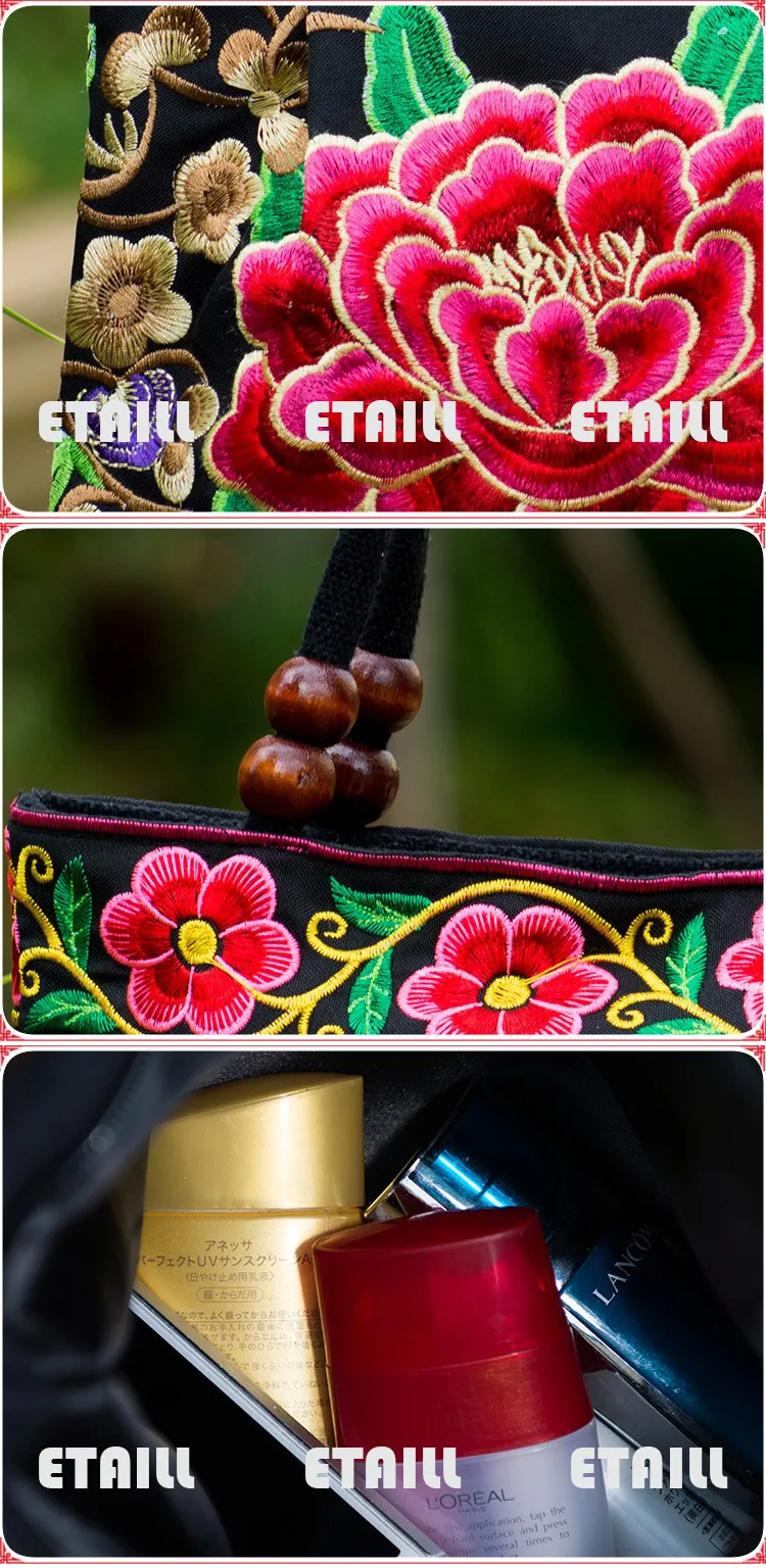 Embroidery bag Boho Hobo Hmong Ethnic