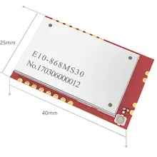 2 шт. E10-868MS30 SI4463 868 МГц 30dBm 6000 м SMD SPI RF беспроводной модуль Беспроводной адаптера переменного тока