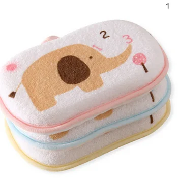 

1 Piece Cute Newborn Baby Shower Bath Sponge Rub Infant Toddle Kids Bath Brushes Cotton Rubbing Body Wash Towel Accessories