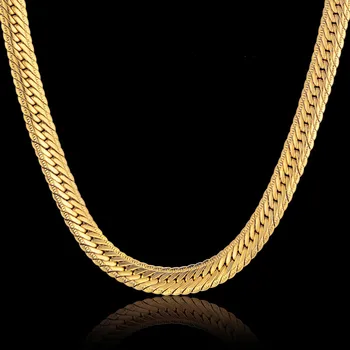 Gold Curb Long Chain