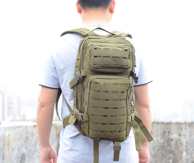 TTGTACTICAL 30L MOLLE военный рюкзак лазерная резка MOLLE штурмовой рюкзак дорожная нейлоновая тактика армейский рюкзак подходит для 15 ноутбуков