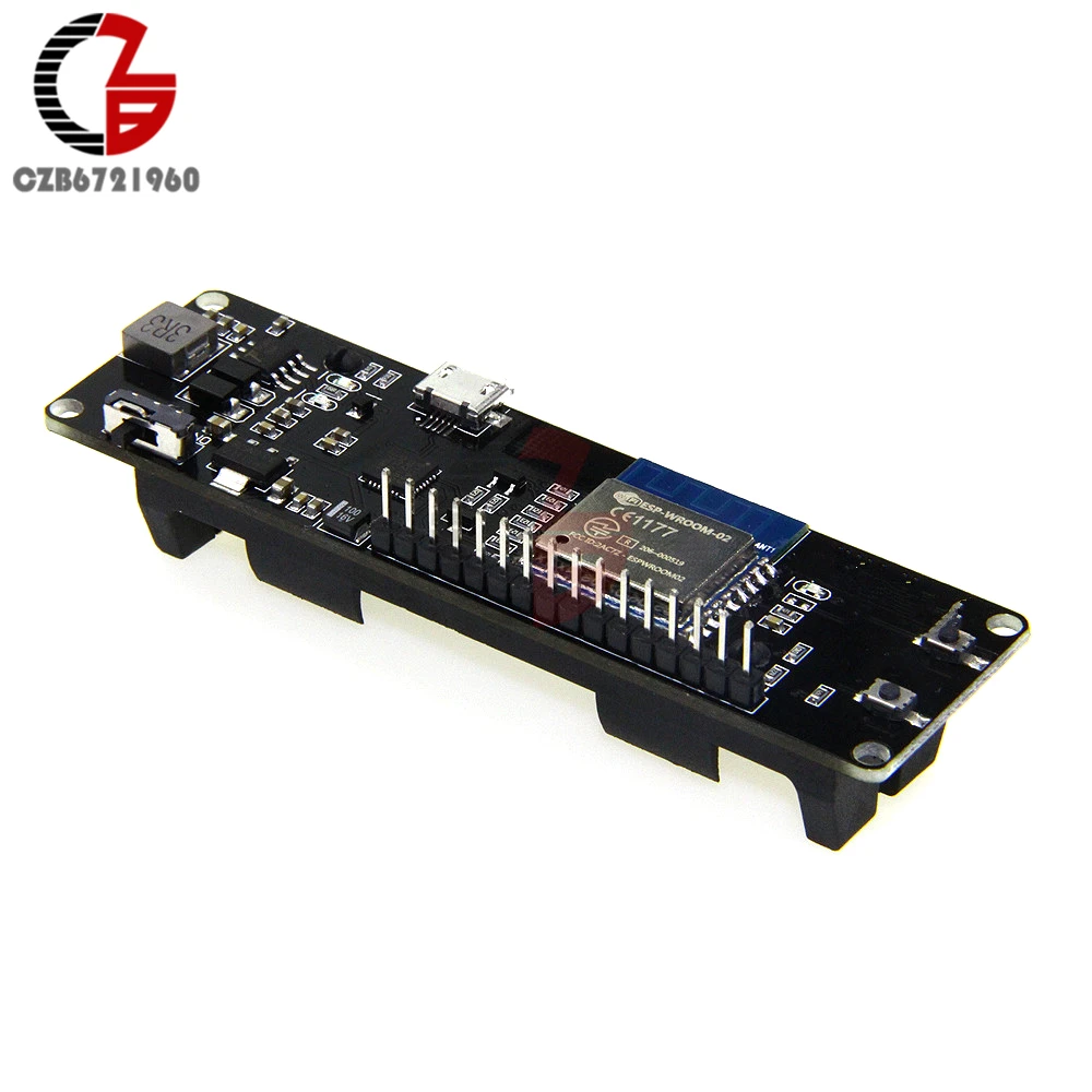 WeMos D1 ESP-Wroom-02 ESP8266 Nodemcu WIFI Module With 18650 Battery Charging WeMos D1 ESP-Wroom-02 ESP8266 Nodemcu WIFI Module With 18650 Battery Charging