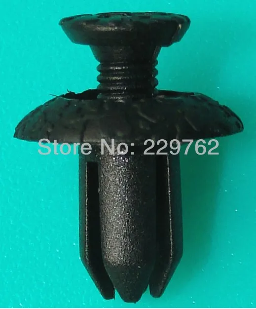 Free Shipping 100PCS Push Type Retainer Car Clips Plastic Fastener For
