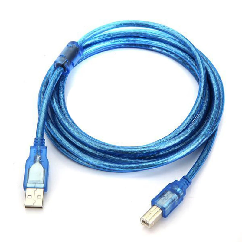 

10FT 3m USB 2.0 A to B Male M/M Printer Print High Speed Cable Cord Plug Scanner